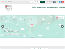 Tablet Screenshot of moongpattana.com